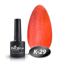 Гель лак Nice кошачий глаз К - 29